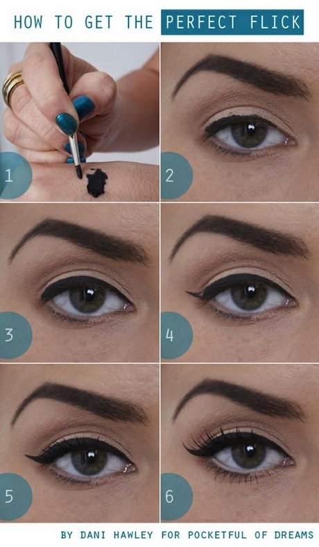 makeup-tutorial-for-beginners-eyeliner-15_13 Make - up tutorial voor beginners eyeliner