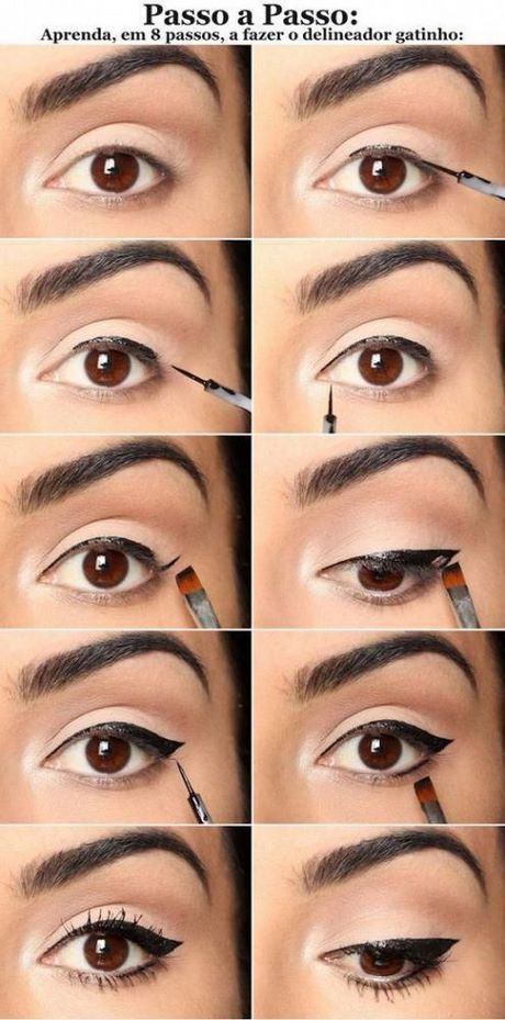 makeup-tutorial-for-beginners-eyeliner-15_16 Make - up tutorial voor beginners eyeliner