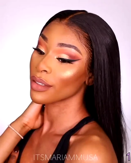Make - up tutorial voor zwarte vrouw