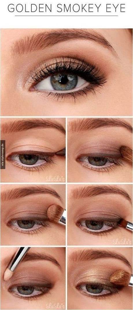 makeup-tutorial-for-brown-eyes-simple-84_3 Make - up tutorial voor bruine ogen eenvoudig