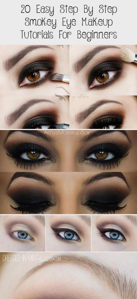 makeup-tutorial-for-brown-eyes-smokey-66_3 Make - up tutorial voor bruine ogen smokey
