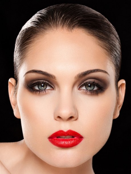makeup-with-red-lipstick-tutorial-68_10 Make-up met rode lippenstift tutorial