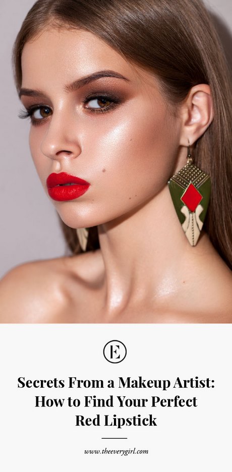 makeup-with-red-lipstick-tutorial-68_2 Make-up met rode lippenstift tutorial