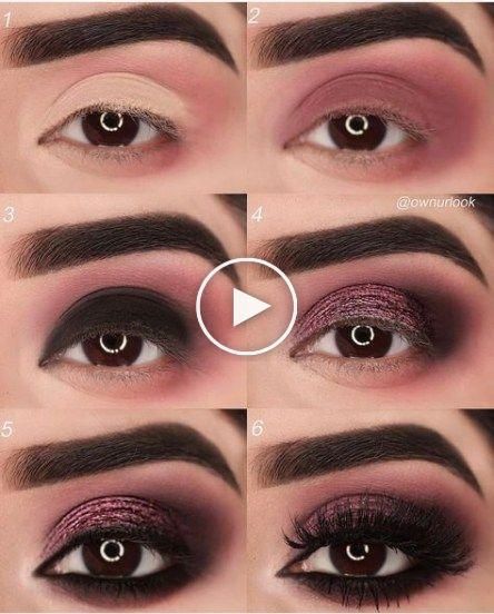 maroon-eye-makeup-tutorial-85_16 Maroon oog make-up tutorial