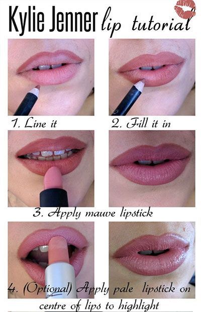 mauve-lipstick-makeup-tutorial-41_17 Mauve lipstick make-up tutorial
