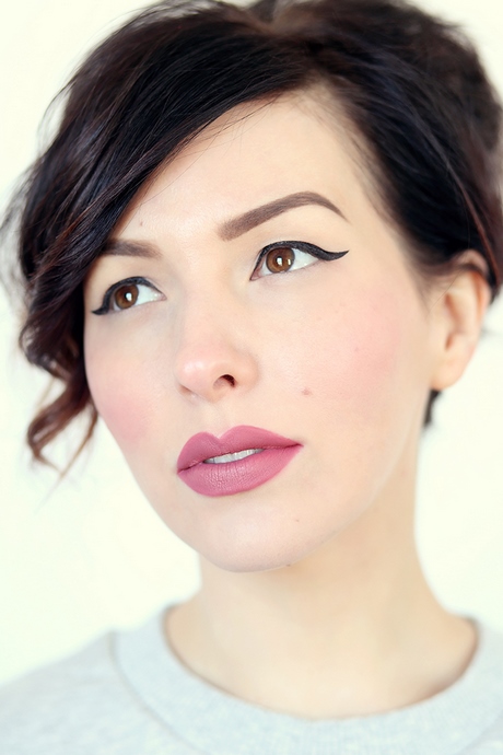 mauve-lipstick-makeup-tutorial-41_18 Mauve lipstick make-up tutorial