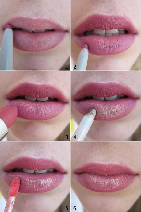 mauve-lipstick-makeup-tutorial-41_7 Mauve lipstick make-up tutorial
