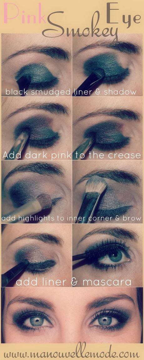 navy-blue-smokey-eye-makeup-tutorial-86_5 Marineblauw smokey eye make-up tutorial