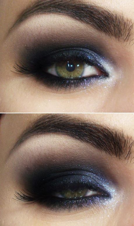navy-blue-smokey-eye-makeup-tutorial-86_7 Marineblauw smokey eye make-up tutorial