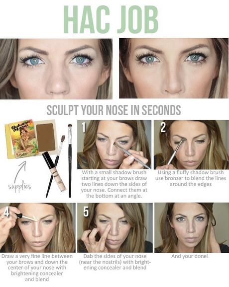 nose-shading-makeup-tutorial-78_11 Neus schaduw make-up tutorial