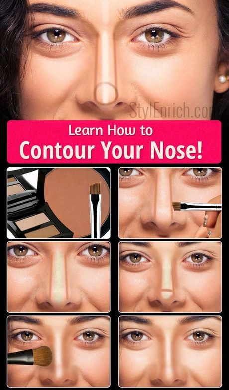 nose-shading-makeup-tutorial-78_16 Neus schaduw make-up tutorial