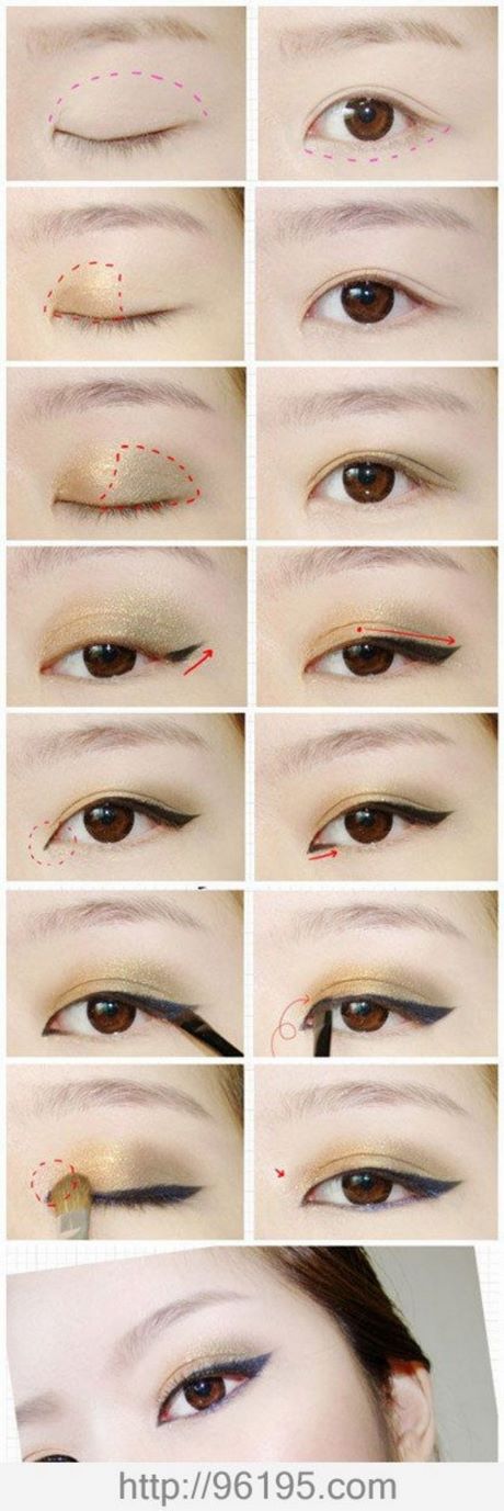 Pin up make-up tutorial voor Aziatische
