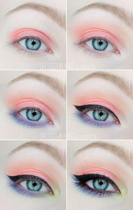 pink-dress-makeup-tutorial-40_2 Roze jurk make-up tutorial