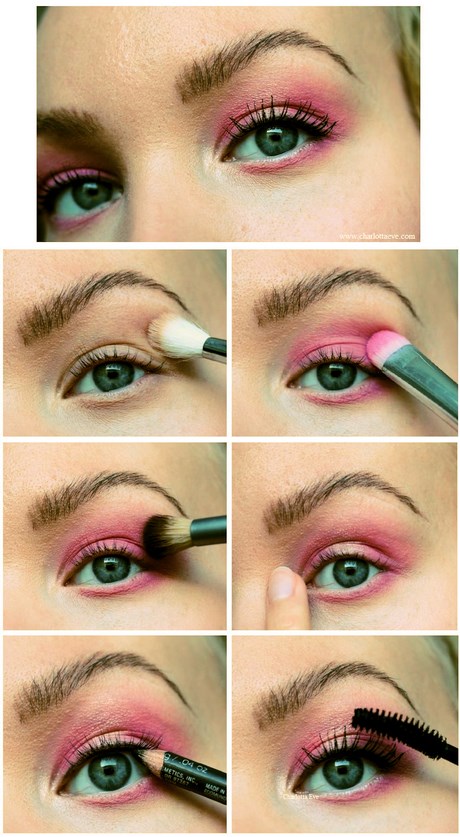 pink-makeup-tutorial-for-brown-eyes-48_12 Roze make - up tutorial voor bruine ogen