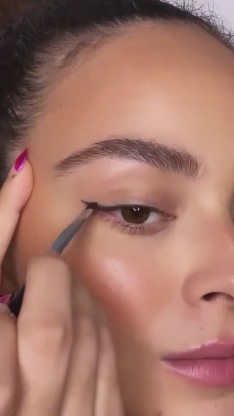 pink-makeup-tutorial-for-brown-skin-41_7 Roze make - up tutorial voor bruine huid