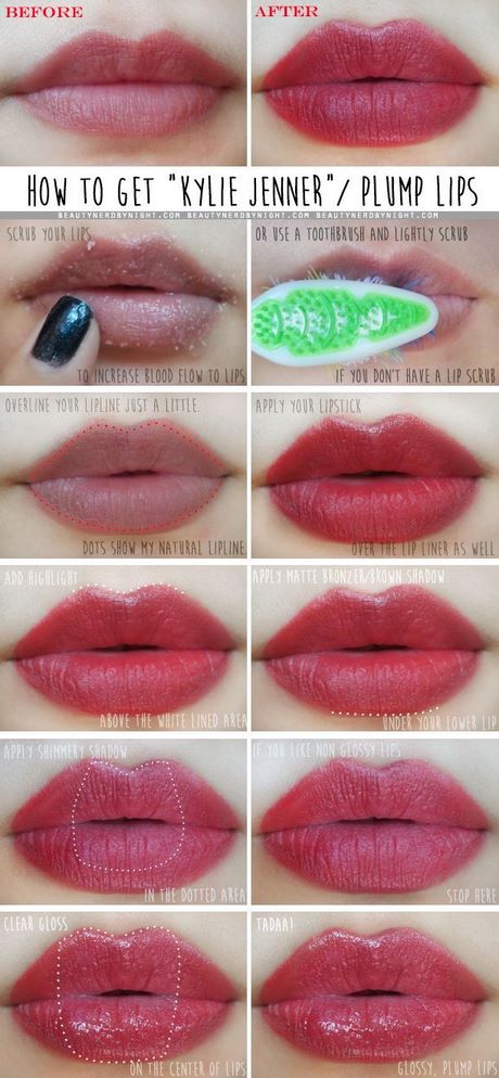 plump-lips-makeup-tutorial-86_10 Mollige lippen make-up tutorial