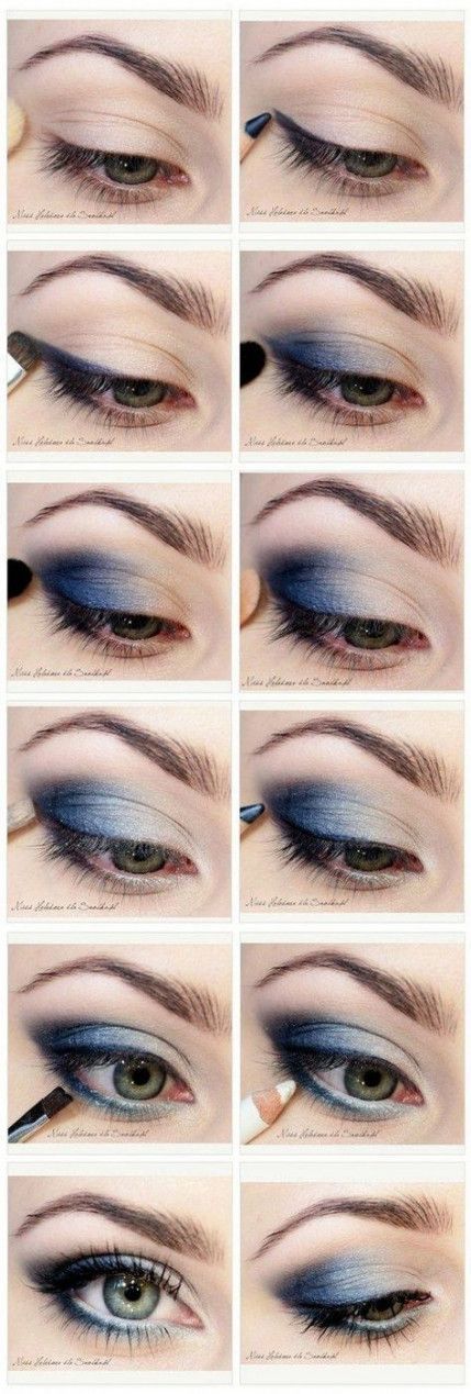 pretty-makeup-tutorials-for-blue-eyes-20_9 Mooie make - up tutorials voor blauwe ogen