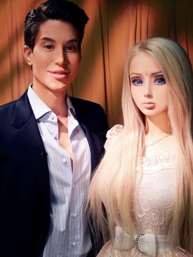 Real life barbie doll Make-up tutorial