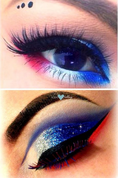red-and-blue-makeup-tutorial-49_4 Rode en blauwe make-up tutorial
