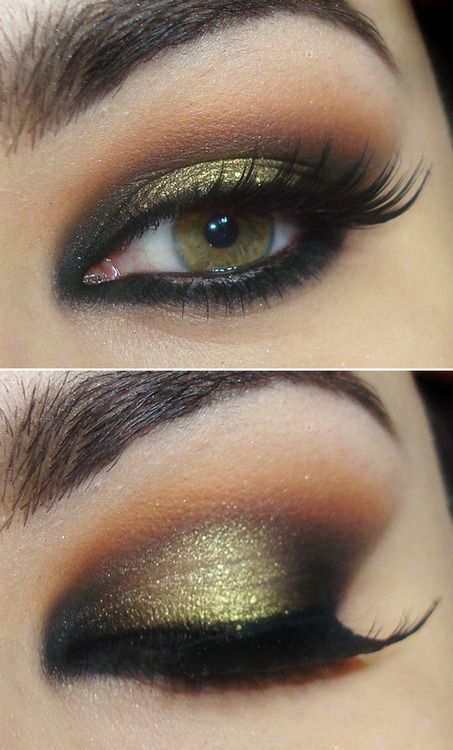 red-and-golden-eye-makeup-tutorial-67_10 Rode en gouden oog make-up tutorial