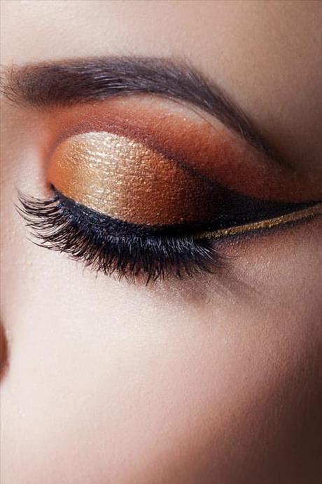 red-and-golden-eye-makeup-tutorial-67_13 Rode en gouden oog make-up tutorial