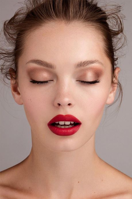 red-brown-makeup-tutorial-74_16 Red brown Make-up tutorial