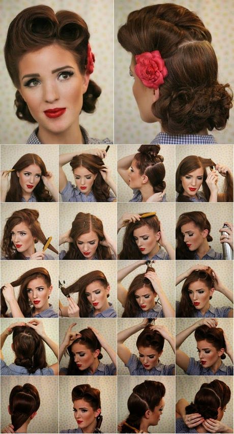 rockabilly-hair-and-makeup-tutorial-01_10 Rockabilly haar en make-up tutorial