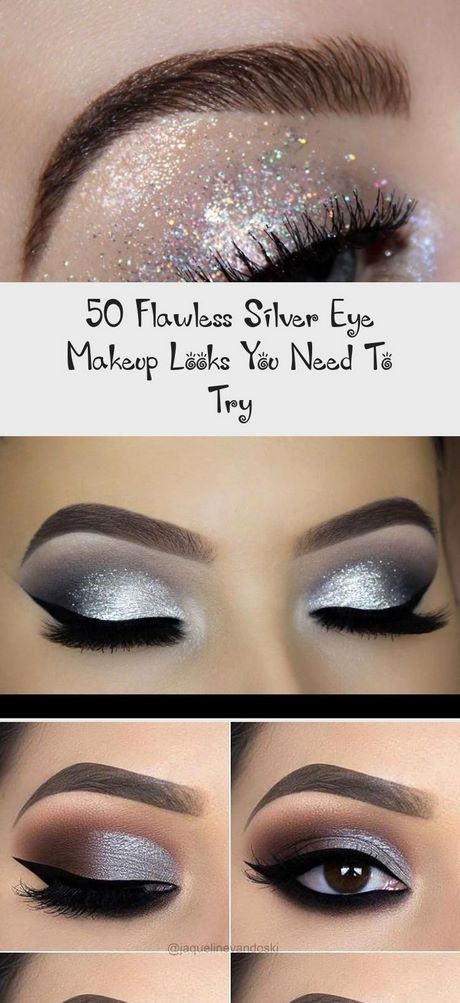 silver-shimmer-eye-makeup-tutorial-99_10 Zilveren shimmer oog make-up tutorial