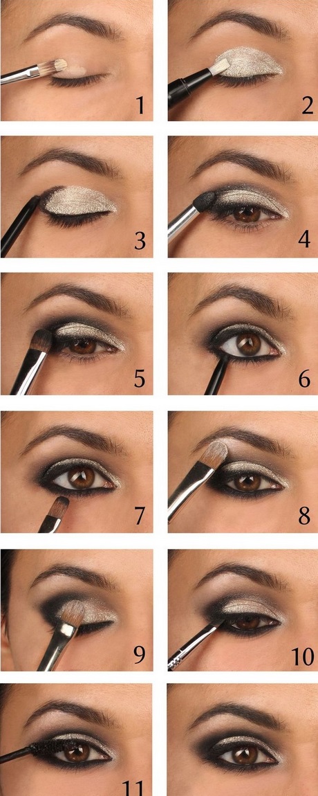 silver-shimmer-eye-makeup-tutorial-99_6 Zilveren shimmer oog make-up tutorial