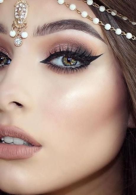 simple-arabic-eye-makeup-tutorial-18 Eenvoudige Arabische oog make-up tutorial