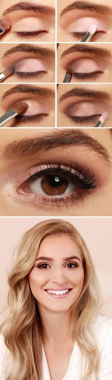 Eenvoudige paarse oog make-up tutorial