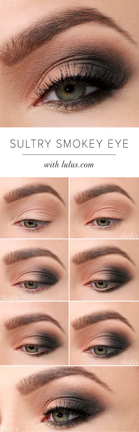 smokey-eye-makeup-brown-eyes-tutorial-23_17 Smokey eye make-up bruine ogen tutorial