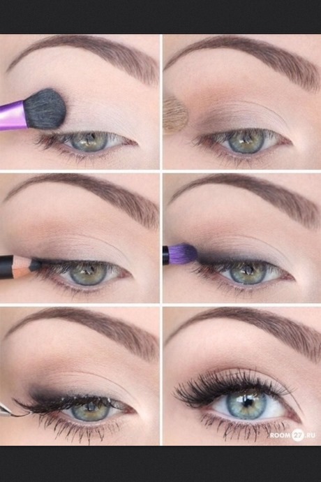 Smokey eye natuurlijke make-up tutorial