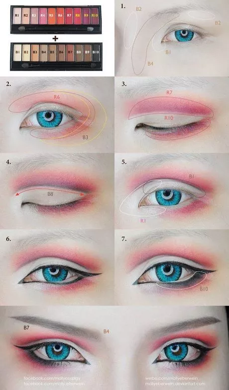 anime-face-makeup-tutorial-37_11-5 Anime gezicht make-up tutorial
