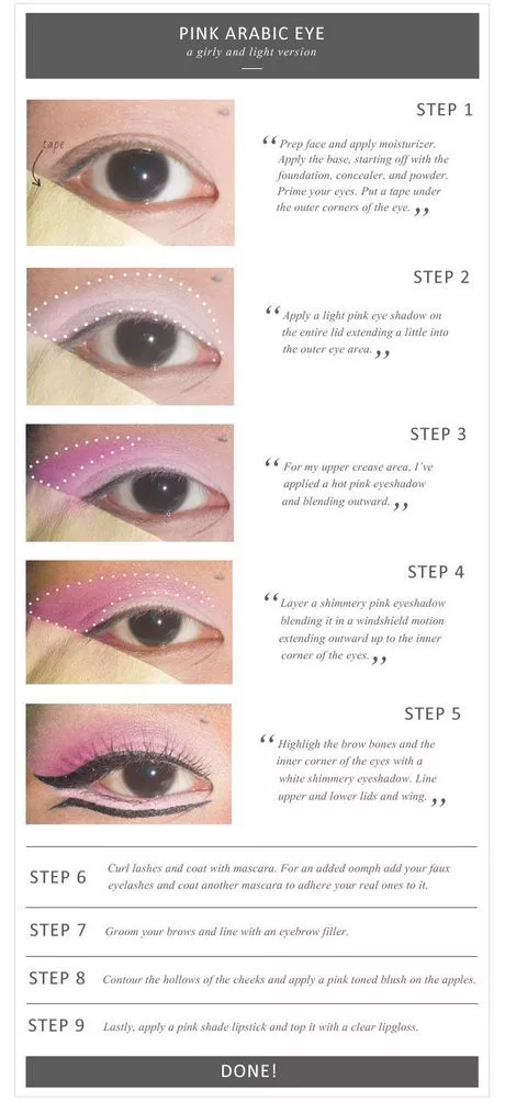 arabic-eye-makeup-picture-tutorial-22_10-3 Arabische oog make-up foto tutorial