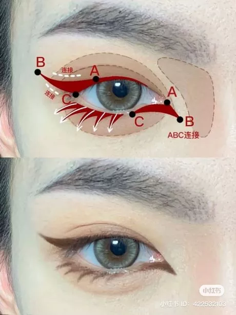 asian-doll-eye-makeup-tutorial-97_11-3 Aziatische pop oog make-up tutorial