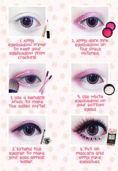 asian-doll-eye-makeup-tutorial-97_17-9 Aziatische pop oog make-up tutorial