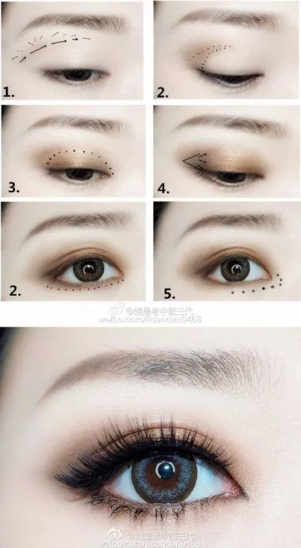 asian-eye-makeup-tutorial-monolid-09_10-3 Aziatische oog make-up tutorial monolid
