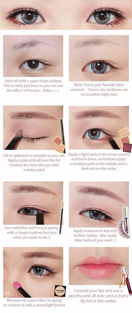 asian-eyeshadow-makeup-tutorial-23_9-16 Aziatische oogschaduw make-up tutorial
