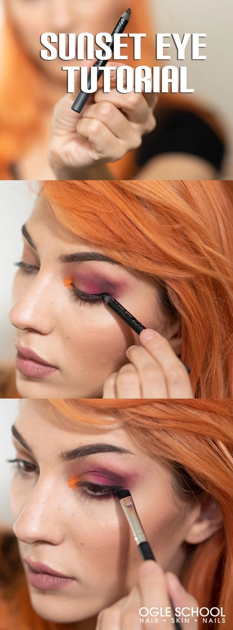black-and-orange-makeup-tutorial-63-2 Zwarte en oranje make-up tutorial