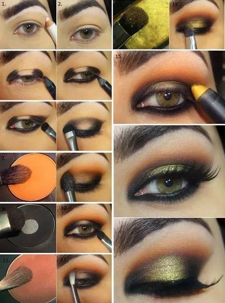 black-and-orange-makeup-tutorial-63_3-8 Zwarte en oranje make-up tutorial