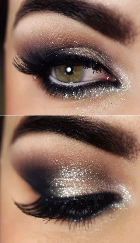 black-and-silver-makeup-eyes-tutorial-43_16-8 Zwarte en zilveren make-up Ogen tutorial