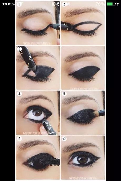 black-eye-tutorial-makeup-95_10-2 Zwart oog tutorial make-up