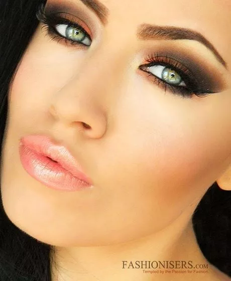 blue-and-orange-makeup-tutorial-54_16-7 Blauwe en oranje make-up tutorial