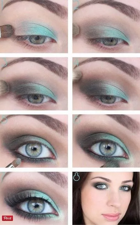 blue-green-eye-makeup-tutorial-22_14-7 Blauw groen oog make-up tutorial