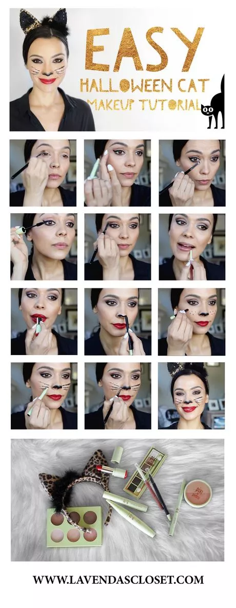 cat-makeup-tutorial-easy-45_8-17 Kat make-up tutorial gemakkelijk