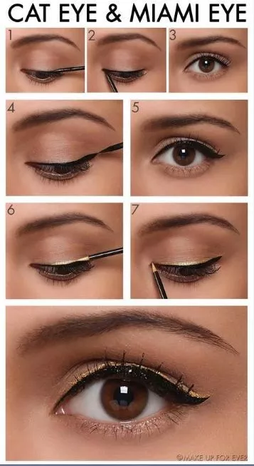 cateye-makeup-tutorial-liquid-eyeliner-00_14-7 Cateye make-up tutorial Vloeibare eyeliner