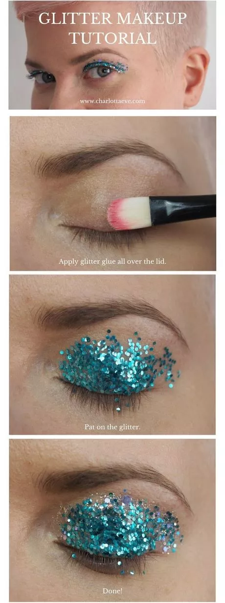christmas-glitter-makeup-tutorial-86_11-3 Kerst glitter make-up tutorial