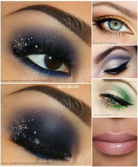 christmas-glitter-makeup-tutorial-86_13-5 Kerst glitter make-up tutorial