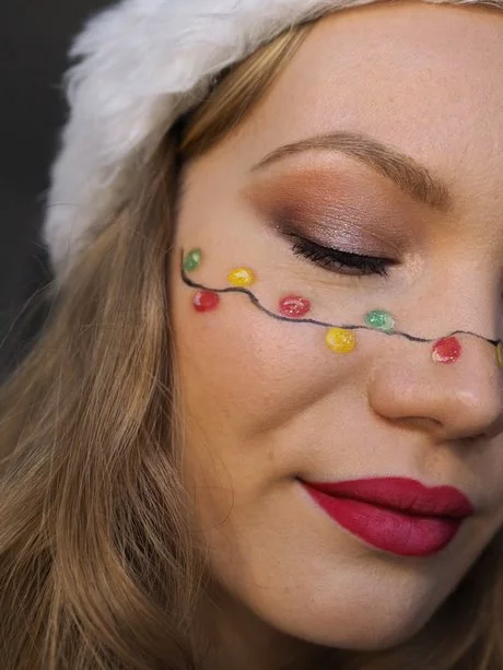 christmas-glitter-makeup-tutorial-86_8-17 Kerst glitter make-up tutorial